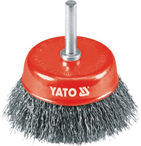 PREDNÁ KEFA S STOPKOU 75MM YATO INOX