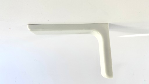 LEO držiak police 12cm biely 2 ks
