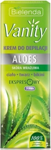 Bielenda Vanity Depilačný krém ALOE 5min 100ml