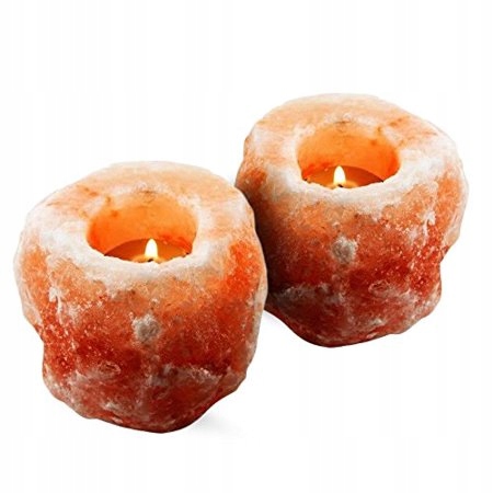STOJAN NA SVIEČKU PRÍRODNÝ SOĽ 1-2kg IONIZÁTOR NA ČAJOVOU SVIEČKU