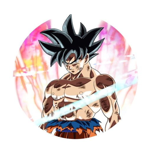 Dragon Ball Goku Ultra Instinct Anime Pin
