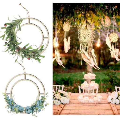 PRSTENEC drevená dekorácia DREAMCATCHER dekorácia CIRCLE 20/14