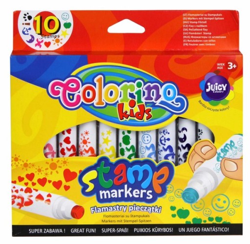 COLORINO VÝLETY, JUMBO MUŽI, PEČIATKY, 10 farieb