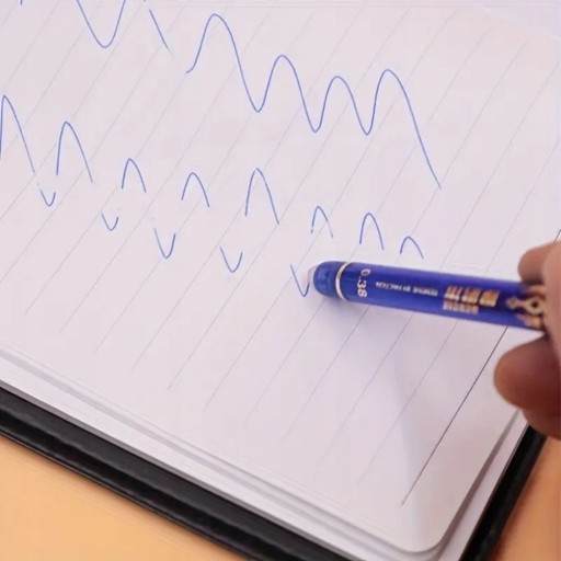 4x vymazateľné guľôčkové pero Vymazateľné pomocou ERASER MAGIC
