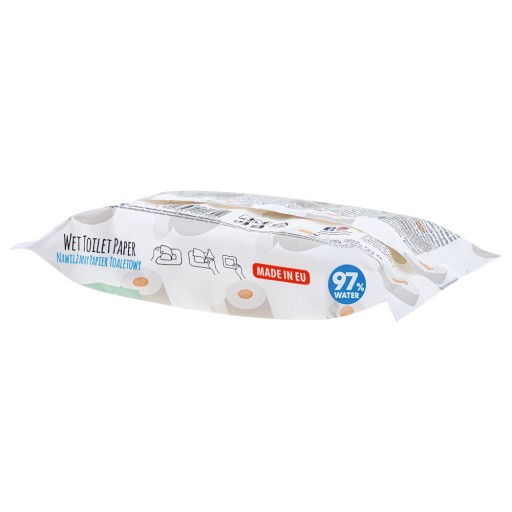 Akuku máčaný toaletný papier s vôňou manga 50 ks.