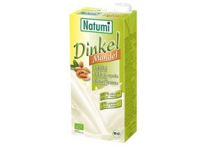 ŠPALDOVÝ A MANDĽOVÝ NÁPOJ BEZ PRIDANÝCH CUKROV BIO 1L - NATUMI