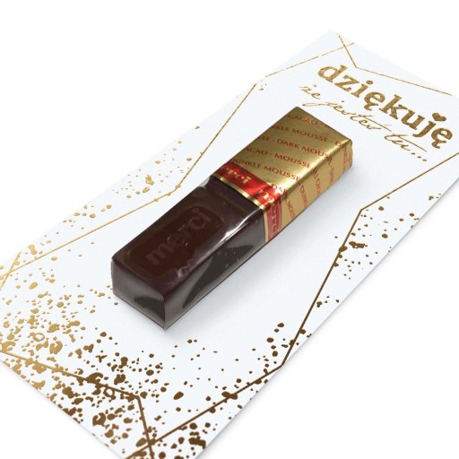 ZLATENÉ POĎAKOVANIE pre hostí MERCI svadobné 5 ks