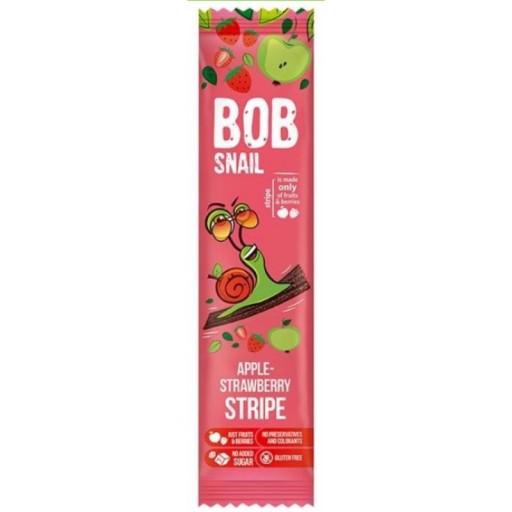BEZ CUKRU želé pre deti Strawberry Bob Slimák 14g