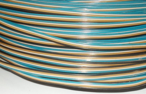 Kábel YTDWYd 4x0,5mm (5) Farba pásky 10m