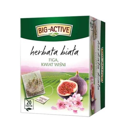 Big-Active čaj z bielej figy a čerešňových kvetov (20 vrecúšok x 1,5g) 30g