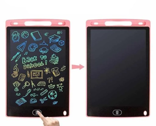 DÚHOVÉ PÍSMO Stierateľný GRAFICKÝ TABLET NA KRESLENIE FAREB