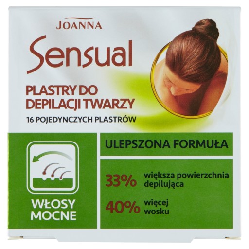 JOANNA Sensual depilačné pásiky na tvár 16 ks