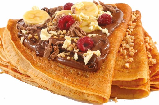 Papierové kornútky, obal na trojuholníkové palacinky, 25 ks. Hnedá