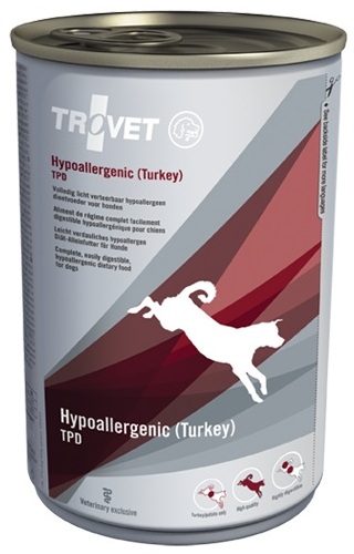 TROVET TPD Hypoalergénna morka pre psov 400g