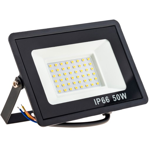 Halogénový reflektor PRACOVNÁ LAMPA VODEODOLNÉ LED SVIETIDLO 50W 4500lm SLIM