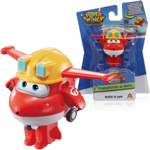 SUPER KRÍDLA TRANSFORMUJÚCE LIETADLO ROBOT JETT JETT