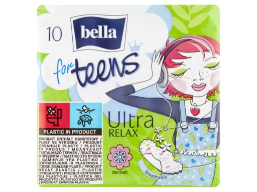 Hygienické vložky Bella for Teens Ultra Relax
