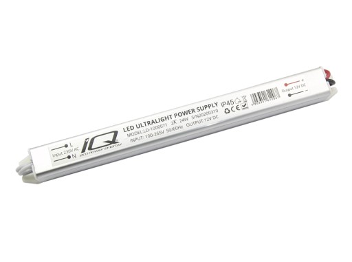 Napájanie 12V 24W 2A ULTRA SLIM ULTRASLIM LED STRIP
