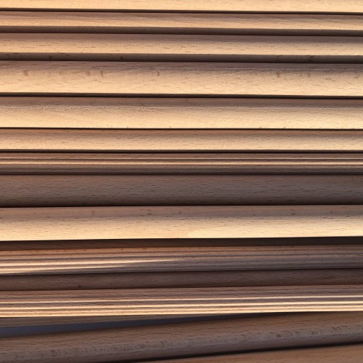 Hmoždinka do dreva 33 cm 35 mm ROVNÁ, okrúhla, hladký buk