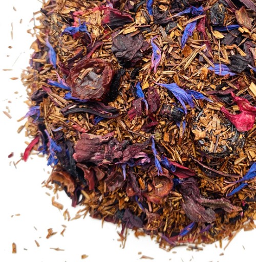 Čaj Rooibos bez kofeínu so skutočným ovocím je LAHODNÝ