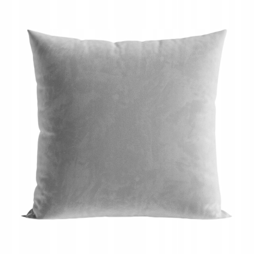 Dekoračná obliečka na vankúš 45x45 cm svetlosivá ZAMAT