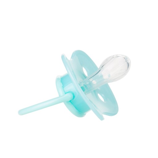 Silikónový cumlík 6-18 m, symetrický, odvetrávaný PASTELOVE