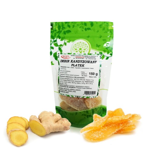 Vločky kandizovaného zázvoru 150g, prirodzená odolnosť