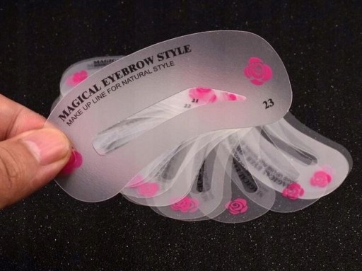 SADA ŠABLÓN NA STYLING Obočia 24 ks