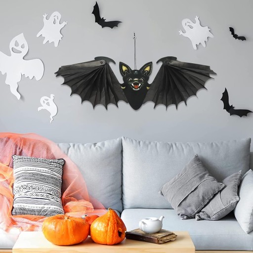 HALLOWEENSKÉ DEKORÁCIE NETOPIER, ZÁSADNÉ, VEĽKÉ