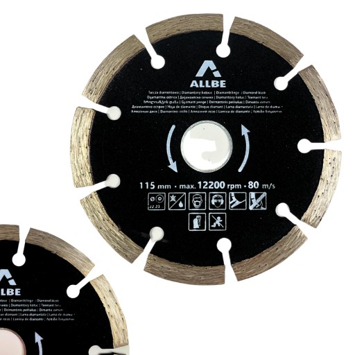 DIAMANTOVÝ DISK 115MM 22,2MM ŽELEZOBETON
