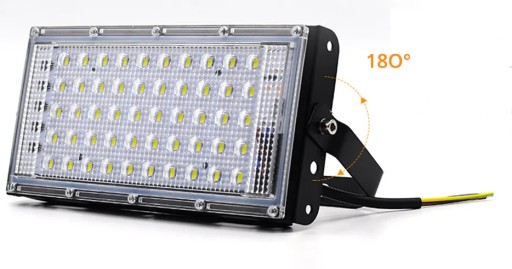 HALOGÉNOVÁ LED LAMPA 50W REFLEKTOR SVETLA 4500lm