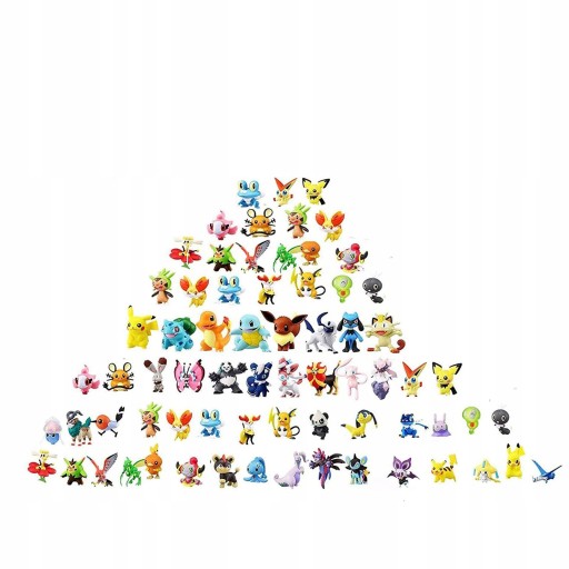 POKEMON GO FÓRKY SADA 24 POKEMONOVÝCH figúrok