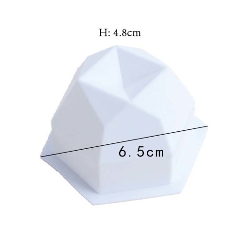Silikónová forma 3D Forma VIACSTRANNÁ KOCKA