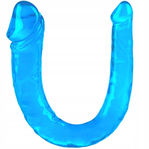 DVOJITÝ PENIS 30 CM OHYBY VEĽMI MÄKKÉ