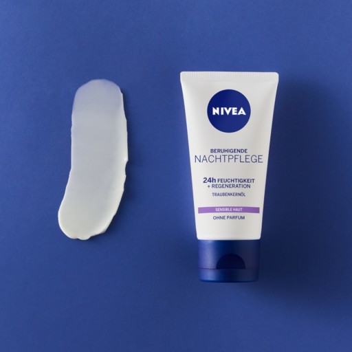 NIVEA 24H hydratačný upokojujúci + regeneračný nočný krém 50 ml