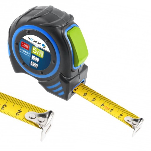5m 19mm nylonový meter s automatickým zastavením a magnetom HT4M401