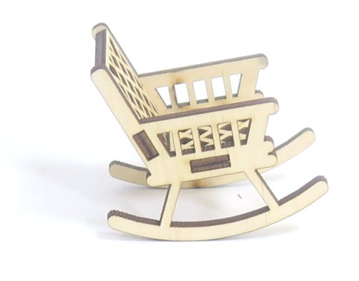 SEDADLO MINIATÚRNEHO HÚDACIEHO KRESLA 53x36x59mm DQ17