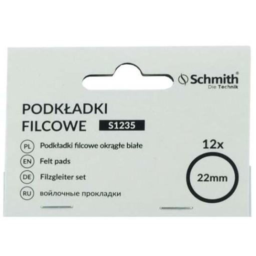 PLSTENÉ PODLOŽKY NA NÁBYTOK, 12 okrúhlych