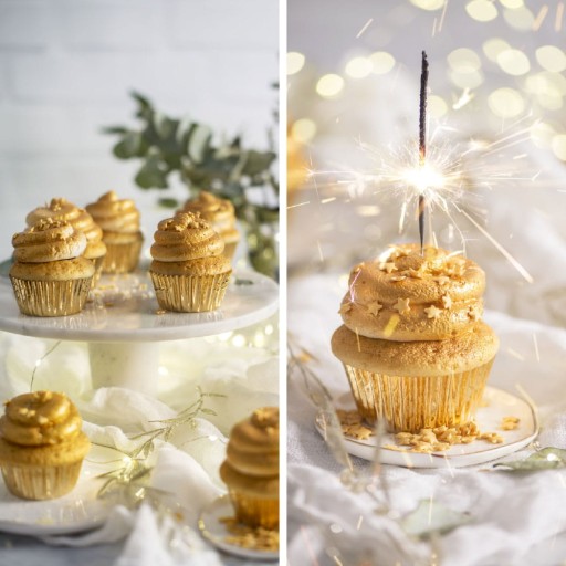 Košíčky na muffiny 50x32mm Decora Gold 60 ks