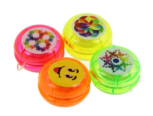 Q83 YOYO yo-yo SANTA hračka JO YO MINKI COLORS
