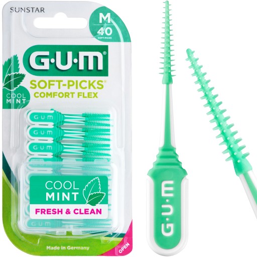 Medzizubné kefky GUM Soft Picks Flex 40 ks