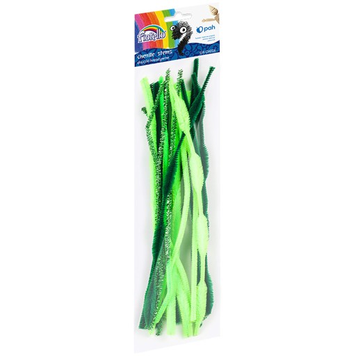 Kreatívny drôt 30 cm zelený Fiorello - 20 ks.