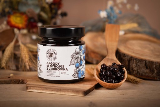 Lesné plody v sirupe s bizónovou polievkou 225g THE JAR