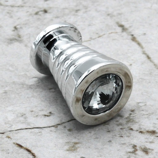 KĽÚČKA NÁBYTKOVÉHO GOMBÍKA NÁBYTKOVÉHO GOMBÍKA CHROM CRYSTAL