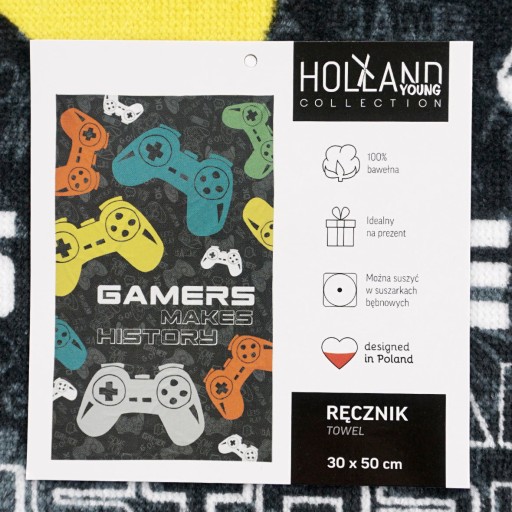 Osuška do škôlky 30x50 cm Podložky Joystick Games