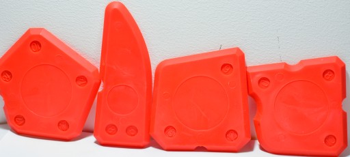 TAGRED TA 4136 4X špachtľové kocky na modelovanie silikón akryl