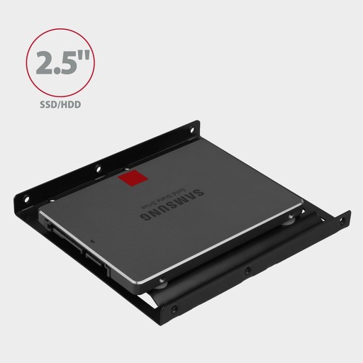 RHD-125B Kovový rám pre montáž 1x 2,5'' HDD''