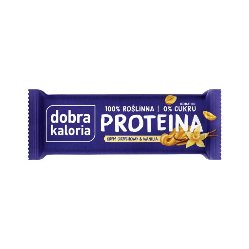 Prírodná proteínová tyčinka bez pridaného cukru, orech, vanilka, dobrá kalória