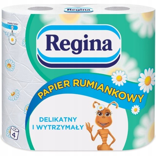 REGINA Toaletný papier Harmanček 4 ks