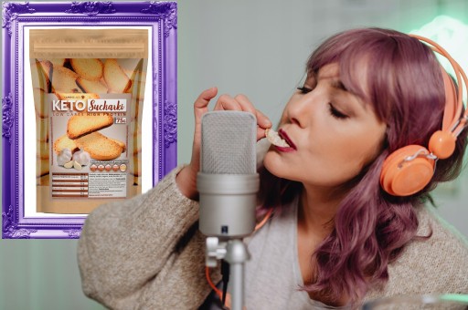 Keto Products Mini sucháre s cesnakovou príchuťou